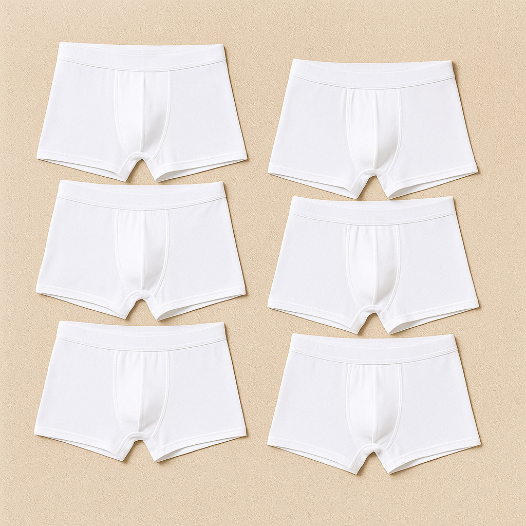 Cotton 6-Pack Trunks